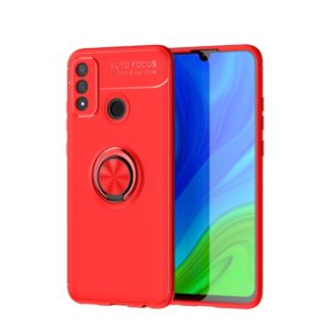 For Huawei P Smart (2020) Lenuo Shockproof TPU Protective Case with Invisible Holder(Red) (lenuo) (OEM)