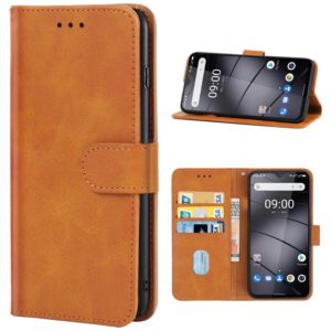 Leather Phone Case For Gigaset GS5(Brown) (OEM)
