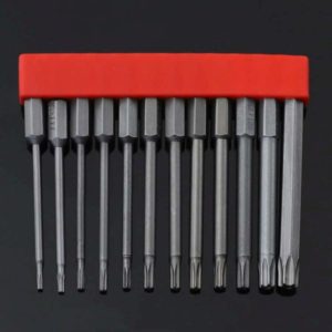 12 PCS / Set Screwdriver Bit With Magnetic S2 Alloy Steel Electric Screwdriver, Specification:9 (OEM)