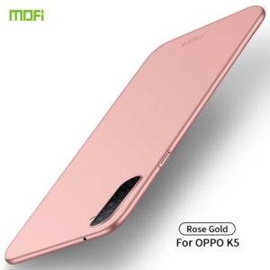 For OPPO K5 MOFI Frosted PC Ultra-thin Hard Case(Rose gold) (MOFI) (OEM)