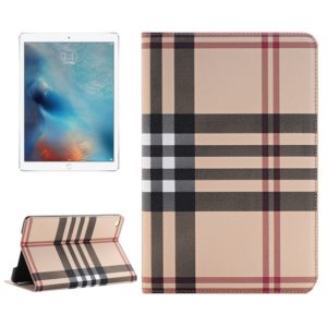 Grid Texture Horizontal Flip Leather Case with Holder & Card Slots & Wallet for iPad Pro 12.9 inch (OEM)