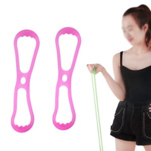 Fitness Weight Loss Muscle Training Stretching Multi-purpose Puller, Style: Single Hole (Pink) (OEM)