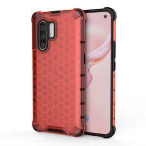 For VIVO X30 / X30 Pro Shockproof Honeycomb PC + TPU Case(Red) (OEM)