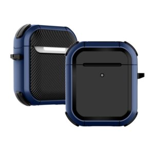 Wireless Earphones Shockproof Thunder Mecha TPU Protective Case For AirPods 1/2(Blue) (OEM)