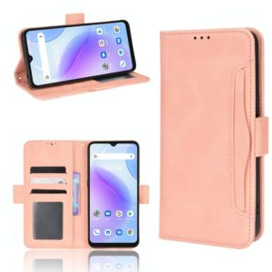 For Umidigi A11s Skin Feel Calf Pattern Leather Phone Case(Pink) (OEM)