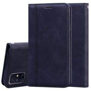 For Samsung Galaxy M31s Frosted Business Magnetic Horizontal Flip PU Leather Case with Holder & Card Slot & Lanyard(Black) (OEM)