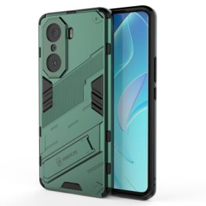 For Honor 60 Pro Punk Armor 2 in 1 PC + TPU Phone Case(Green) (OEM)