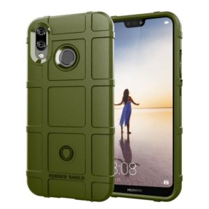 Full Coverage Shockproof TPU Case for Huawei P20 Lite / Nova 3e (Green) (OEM)