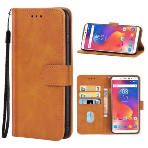 Leather Phone Case For Infinix Hot S3(Brown) (OEM)