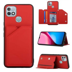 For Infinix Hot 10i / Smart 5 Pro Skin Feel PU + TPU + PC Phone Case(Red) (OEM)