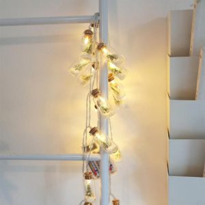 2m 20LEDs Christmas String Lights Christmas Bells Ball Decoration Lamp, Style: Wishing Tree (OEM)