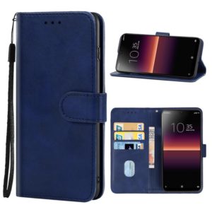 For Sony Xperia L4 Leather Phone Case(Blue) (OEM)