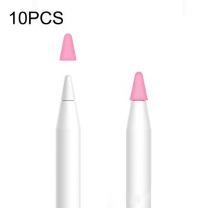 10 PCS Paperfeel Flim Mute Nib Protective Case for Apple Pencil 1 / 2(Pink) (OEM)