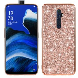 For OPPO Reno2 Z Glitter Powder Shockproof TPU Protective Case(Rose Gold) (OEM)