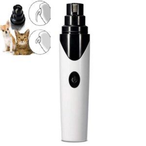Pet Nail Polisher Cats and Dogs Clean Nails Electric Manicure, Style:PTy068 1 Block Silent Version (OEM)