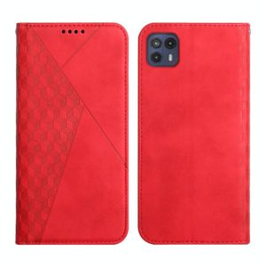 For Motorola Moto G50 5G Skin Feel Magnetic Leather Phone Case(Red) (OEM)
