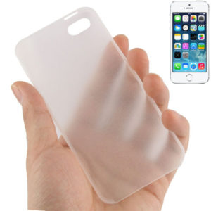 0.3mm Ultra Thin Polycarbonate Materials PC Protection Shell for iPhone 5 & 5s & SE (Transparent) (OEM)