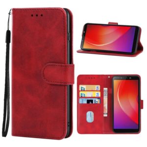 Leather Phone Case For Infinix Smart 2(Red) (OEM)