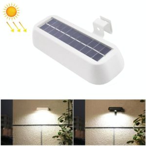 12 LED Solar Outdoor Waterproof Body Sensor Wall Light(White Shell-White Light) (OEM)