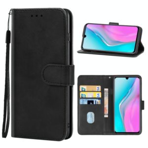Leather Phone Case For Infinix Note 11(Black) (OEM)