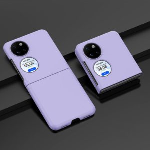 For Huawei P50 Pocket Oil-sprayed PC Phone Case(Purple) (OEM)