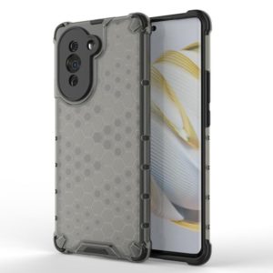 For Huawei nova 10 4G Shockproof Honeycomb PC + TPU Phone Case(Grey) (OEM)