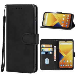 Leather Phone Case For Wiko Y81(Black) (OEM)