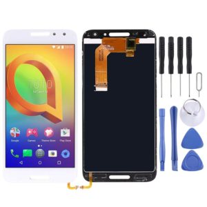 OEM LCD Screen for Alcatel A3 OT5046 5046D 5046X 5046Y with Digitizer Full Assembly (White) (OEM)
