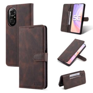 For Honor 50 SE AZNS Dream II Skin Feel PU+TPU Horizontal Flip Leather Case with Holder & Card Slots & Wallet(Coffee) (AZNS) (OEM)