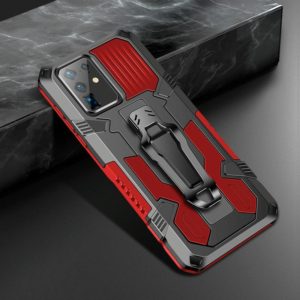For Samsung Galaxy S20 Machine Armor Warrior Shockproof PC + TPU Protective Case(Red) (OEM)