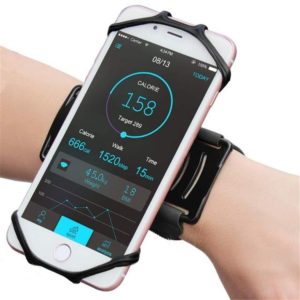 Rotating Arm With Mobile Phone Rack Sports Equipment Arm Bag Creative Outdoor Running Fitness Mobile Phone Bracket, Style:Wrist (OEM)