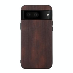 For Google Pixel 7 5G Yellow Cow Texture PU Phone Case(Coffee) (OEM)