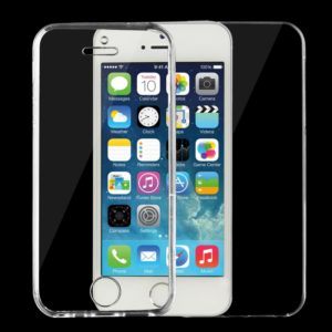 For iPhone 5 & 5s & SE 0.75mm Double-sided Ultra-thin Transparent TPU Protective Case(Transparent) (OEM)