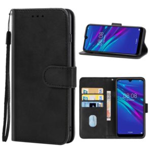 For Huawei Enjoy 9e Leather Phone Case(Black) (OEM)