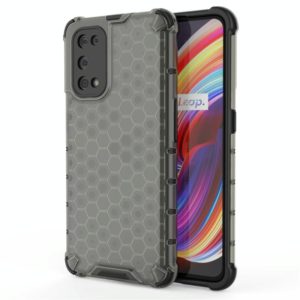 For OPPO Realme X7 Pro Shockproof Honeycomb PC + TPU Case(Grey) (OEM)