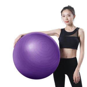 Thickening Explosion-proof Big Yoga Ball Sport Fitness Ball Environmental Pregnant Yoga Ball, Diameter: 75cm(Purple) (OEM)