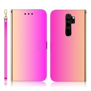 For Xiaomi Redmi Note 8 Pro Imitated Mirror Surface Horizontal Flip Leather Case with Holder & Card Slots & Wallet & Lanyard(Gradient Color) (OEM)