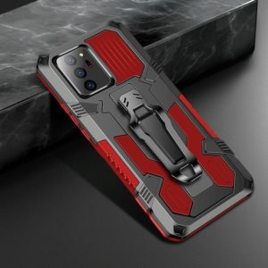 For Samsung Galaxy Note 20 Ultra Machine Armor Warrior Shockproof PC + TPU Protective Case(Red) (OEM)