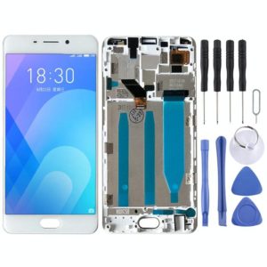 TFT LCD Screen for Meizu M6 Note Digitizer Full Assembly with Frame(White) (OEM)