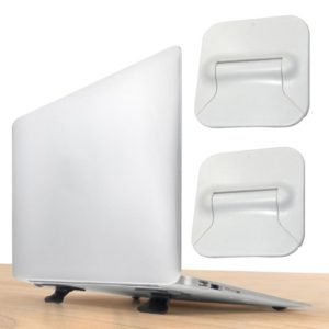 Portable Folding Notebook Computer ABS Bracket(White) (OEM)