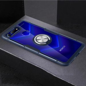 Scratchproof TPU + Acrylic Ring Bracket Protective Case For Huawei Honor View 20(Navy Blue) (OEM)