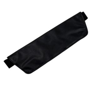 Hip Thrust Belt Glute Bridge Pad Dumbbells Butt Workout(Leather Black) (OEM)