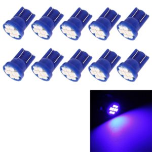 10 PCS T10 8 LED Car Signal Light Bulb(Blue) (OEM)
