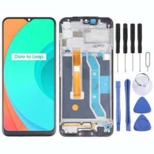 Original LCD Screen and Digitizer Full Assembly With Frame for OPPO Realme C11 RMX2185 (OEM)