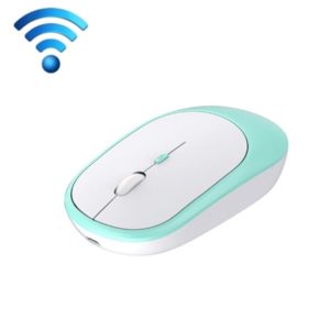 M030 4 Keys 1600DPI Laptop Office Mute Mouse, Style: Wireless (Blue) (OEM)