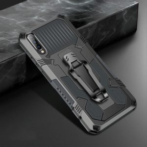 For Samsung Galaxy A70 Machine Armor Warrior Shockproof PC + TPU Protective Case(Space Gray) (OEM)