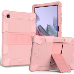 For Samsung Galaxy Tab A8 10.5 2021 Two-Color Robot Silicone + PC Tablet Case(Rose Gold) (OEM)