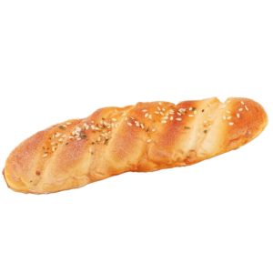 PU Simulation S-shaped Sesame Bread Model Photography Props Home Engineering Window Display (OEM)