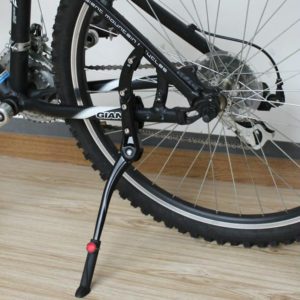 Double Installation Adjustable Bike Side Kickstand Kick Stand for Mountain Bicycle (OEM)