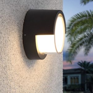13cm Round Shape 10W 3000K Patio Porch Garden Light Outdoor IP54 Waterproof LED Wall Lamp (OEM)